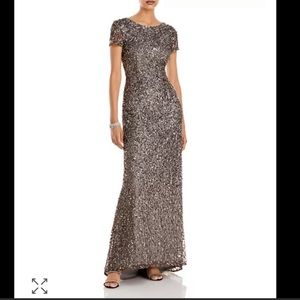 Adrianna Papell Scoop Back Dress